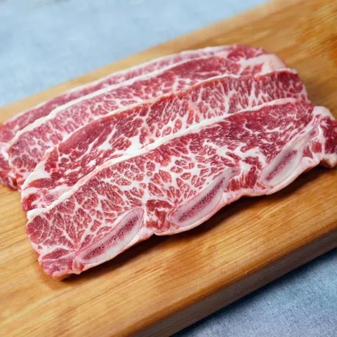 명품 초이스 꽃갈비 LA갈비 1kg 에레이갈비 미국 소 생갈비 미국산 소갈비 살 생LA갈비