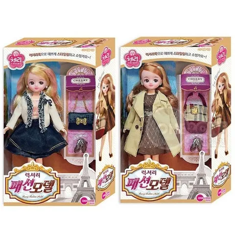 원앤원 마론인형 체리 럭셔리 패션모델 (랜덤1개) 공주인형 프린세스 인형