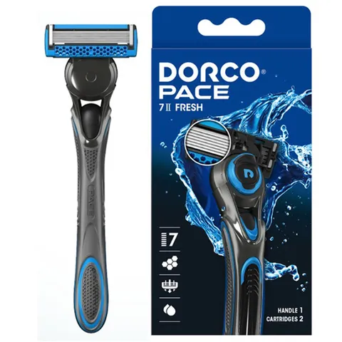 도루코 페이스7 II 시스템 면도기1개+면도날2개 7중날