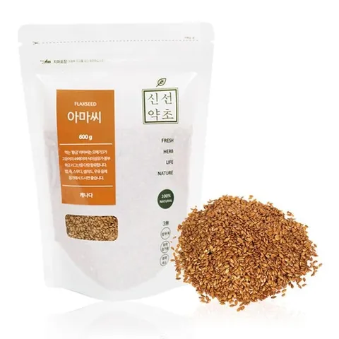 신선약초 볶은 아마씨 400g 골드아마씨