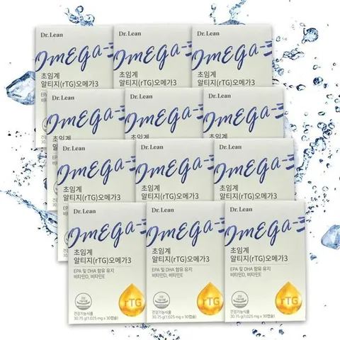 [닥터린] 닥터린 초임계 알티지 오메가3 1025mg 30캡슐 X 12 TB
