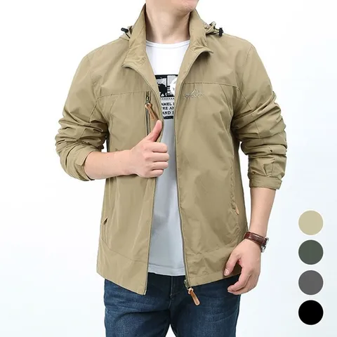 남성 아웃도어 방수방한 에어홀 바람막이 윈드자켓 (WFFX2OM)