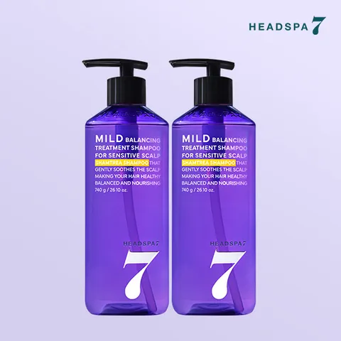 헤드스파7 마일드샴푸 740 2개