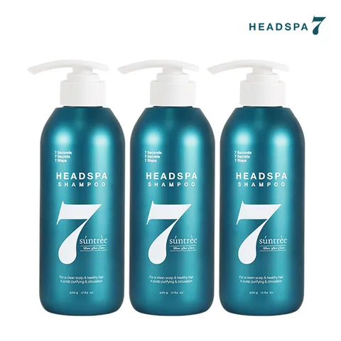 헤드스파7 썬트리 편백 샴푸 500gx3