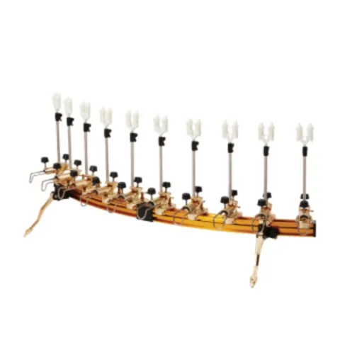 바낙스 민물받침거치틀 골드 라운드 10단