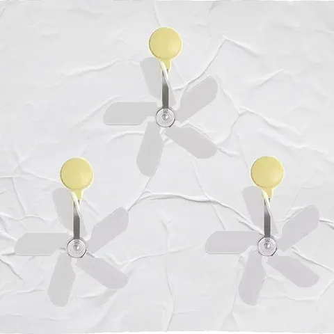 소형 공기 순환팬 360도 회전 무동력 에어컨 실내 팬