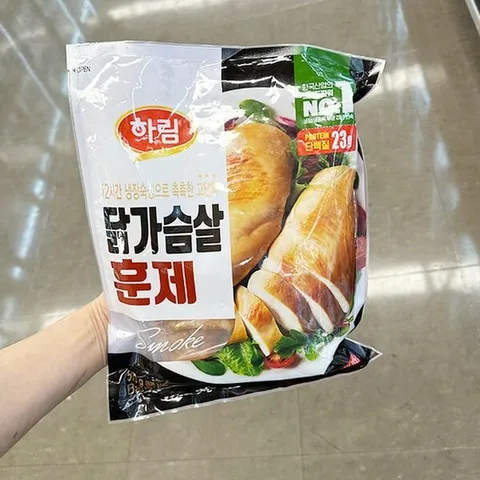 하림 닭가슴살 훈제 510g tx801428