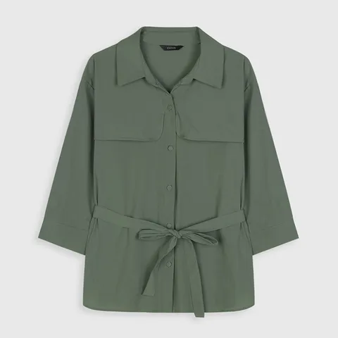 (클라비스) (전략) 앞 날개 셔츠 (CVYWC3804M-T)