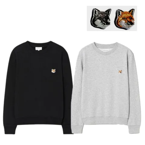 [2025FW] 메종키츠네 폭스헤드 레귤러핏 맨투맨