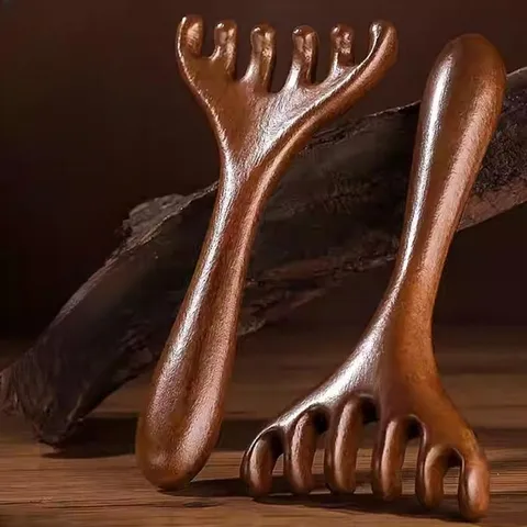 다용도 세련된 머리 지압 두피 관리 괄사 마사지기