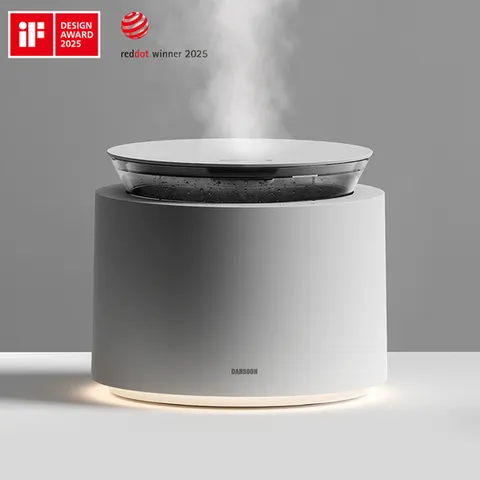 단순생활 제로팟 통세척 간편세척 초음파 무드등 가습기