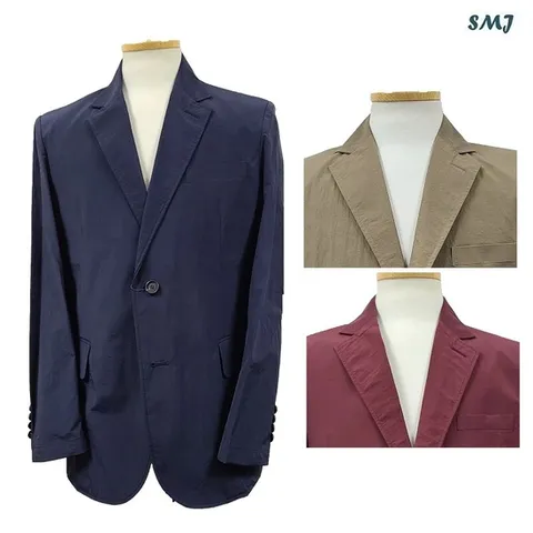 SMJ2008 남성 콤비 자켓 남자 일반핏 마이 봄 여름