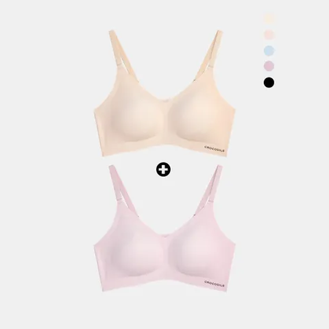 (크로커다일 언더웨어) 크로커다일 뉴 라이크라 인견쉘론 몰드부착 스트랩 1 1  택1