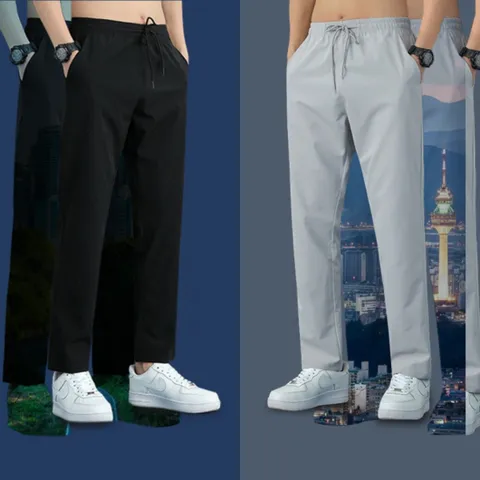 VY 남자 쿨링 시원한 9부 H라인 여름바지 팬츠