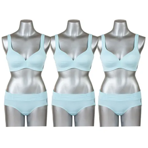 마레몬떼 노와이어 3D 에어쿨링 브라팬티 민트 6종세트