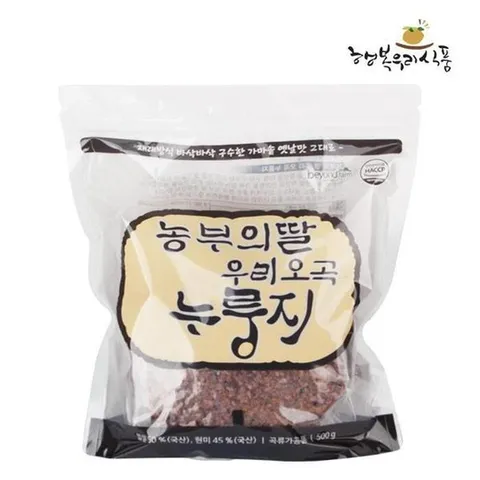 스윗 행복우리식품 오곡누룽지 500g 누구나