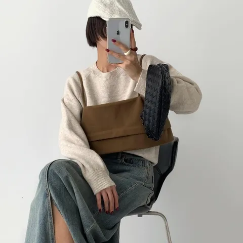 (옷자락) 여자 양면 투웨이 레이어드 버튼 끈나시 가을 뷔스티에