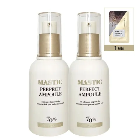 매스티나 매스틱 퍼펙트 화이트닝 앰플 시즌3 50ml 2개+샘플1매