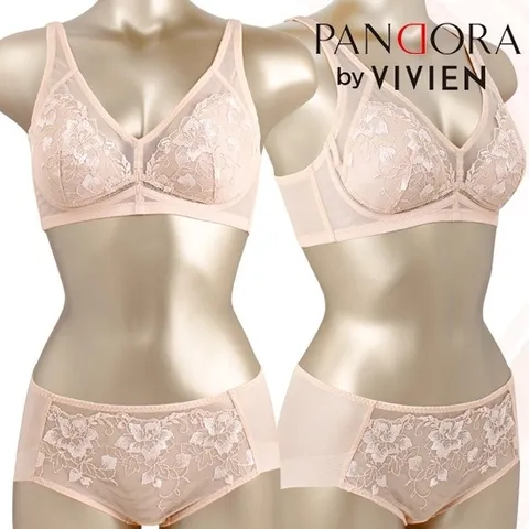 남영비비안 노와이어 브라팬티세트 VBPS7115