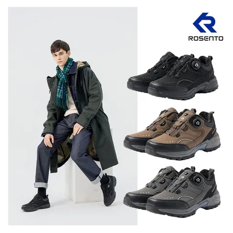 로젠토 25FW 남성 윈터 다이얼 트레킹화