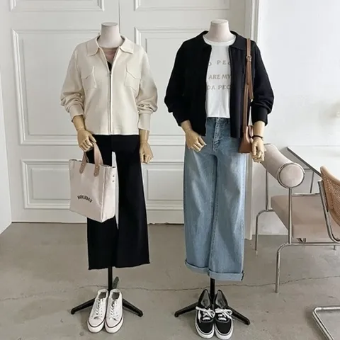 (다잇템) 다잇템 여자 FW 카라넥 3컬러 H라인 셔켓 탱크 자켓_13797343_588872