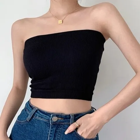 (브이와이) VY 여성 SS 내장 끈 탈부착 탱크 캡 비치룩 튜브탑 나시_13541039_588847