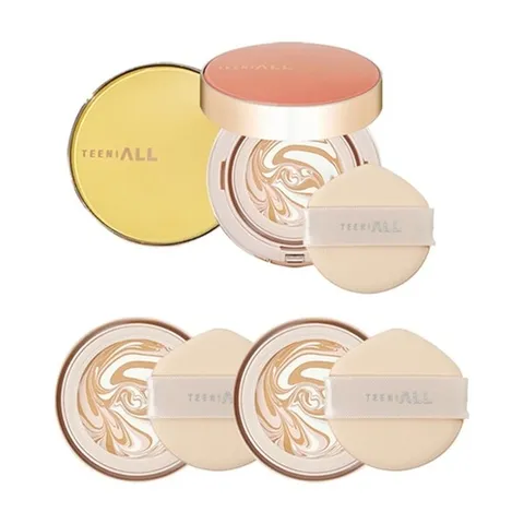 (티니올) 티니올 크리미 커버 팩트 본품1개 리필2개