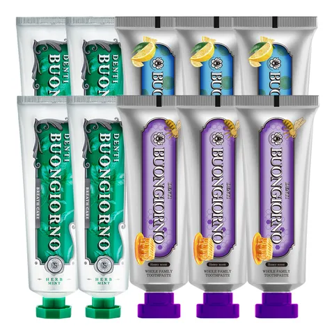 덴티본조르노 치약 구취 100g 4개+잇몸 100g 3개+치석 100g 3개