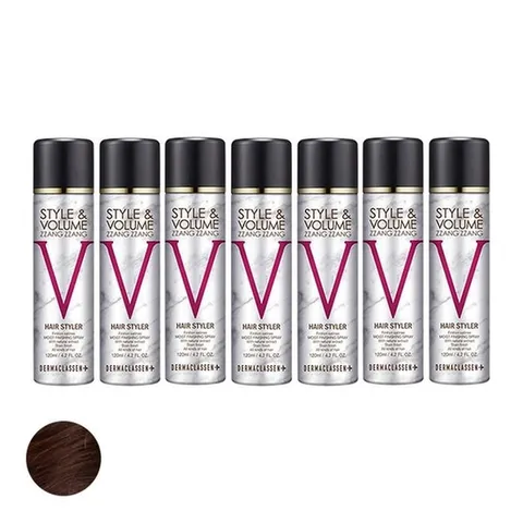 더마클라센 스타일앤 볼륨짱짱 흑채 스프 레이 자연갈색 120ml x7