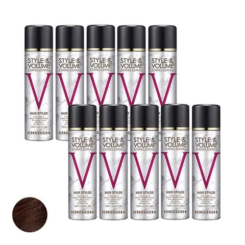 더마클라센 스타일앤 볼륨짱짱 흑채 스프 레이 자연갈색 120ml x10
