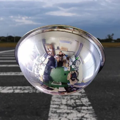 돔블록거울 360도 시야확보 안전거울 사각지대 300파이