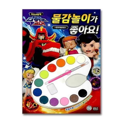 (제이북스) 다이노코어 물감놀이가 좋아요