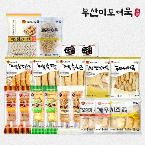 [미도어묵] 미도 14종 18팩(스프포함)