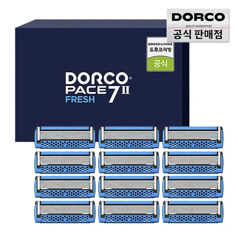(도루코) 페이스7투 프레시 온라인기획 면도날기획세트 총 12입