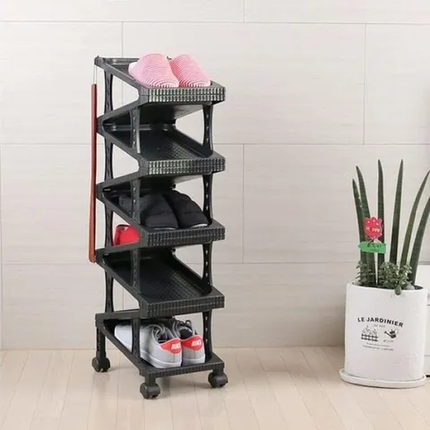 [라일리생활건강] Rly 자취신발정리대 슈즈렉 원룸 자취 현관신발장 9단