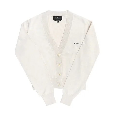 (아페쎄) COGDK F22266 PAA HEATHERED ECRU 여성 가디건