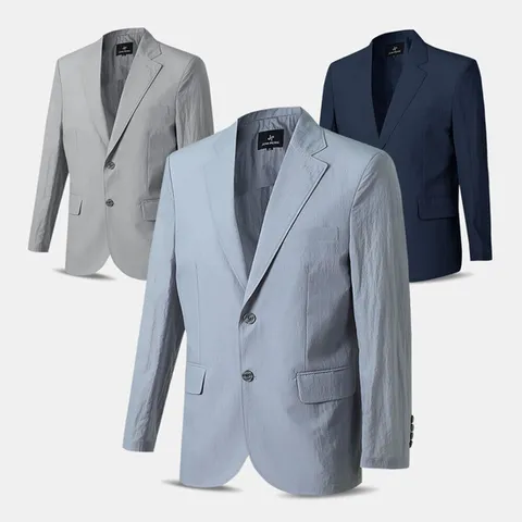 (아즈바이) 남성 여름 쿨 NC 경량 신사 콤비 자켓 ASCO8 중년