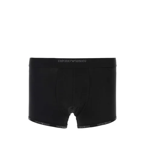 엠포리오 아르마니 남성 블랙 Stretch 면 사각팬티 EM000253AF16115 MC005