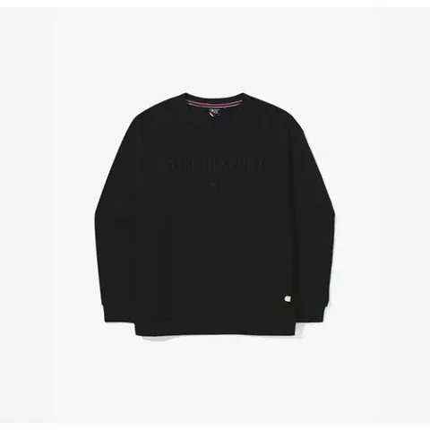 (휠라) 휠라긴팔티 GQT FS2POG3311X-BLK 테니스 베이직 맨투맨