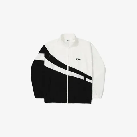 (휠라) 휠라바람막이 GQT FS2JKG3105X-BLK 플래그 바람막이