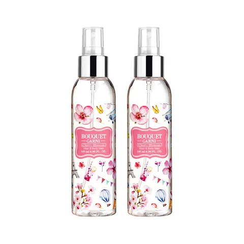 (부케가르니) 부케가르니 헤어 앤 바디미스트 체리블라썸향 145ml x2개