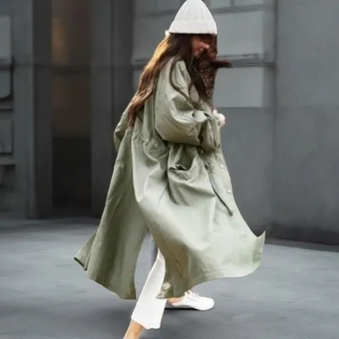 (다잇템) 다잇템 여성 롱 빅사이즈 사파리 허리조임 캐쥬얼 자켓_23541053_588872