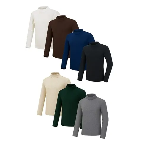 (더블유쇼핑) 홈쇼핑 판매상품 가을 남성 하프넥 티셔츠 11종택1_22971497