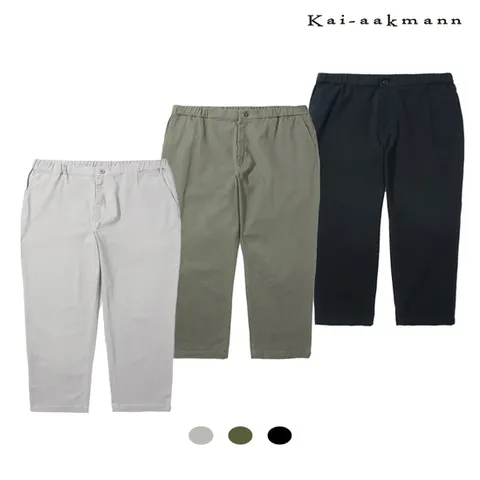 (카이아크만) 카이아크만유니)스판 루즈테이퍼드 치노FKQFDYZ791P