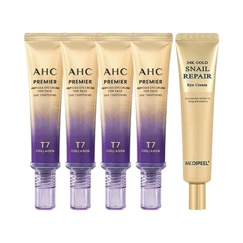 (AHC) AHC 아이크림 시즌13 40ml x4   메디필 24K 골드 아이크림