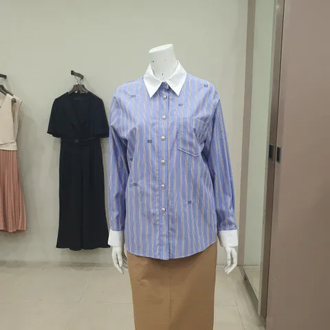 (데코) 레토 블라우스/  DCBAD3805W_IC