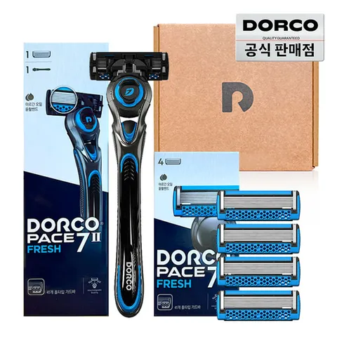 도루코 페이스 프레시 스타터킷 (면도기+면도날 총5입)