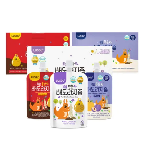 [루솔] 진한 배도라지즙 60포 외 3종 택1 (진한/홍삼/푸룬)