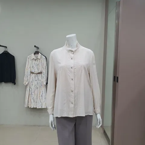 (데코) 알리블라우스/   P4F41WBL020_IC