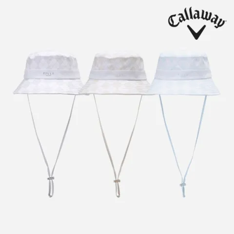 (캘러웨이골프) 캘러웨이 2024 필리 아가일 버킷햇 골프모자